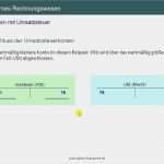 T Konto Vorlage Beste T Konto Vorlage Luxus Umsatzsteuer Teil 7 Abschluss Der