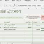 T Konto Vorlage Schönste T Konto Vorlage Angenehm T Konto Ledger Vorlage Für Excel