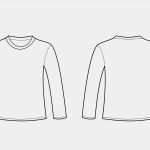 T Shirt Design Vorlage Wunderbar Ls T Shirt Template