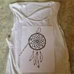 T Shirt Selbst Bemalen Vorlagen Elegant Missbeblog the Blog to Be Diy Printshirt Dreamcatcher