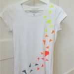 T Shirt Selbst Bemalen Vorlagen Hübsch Diy Neon Shirt