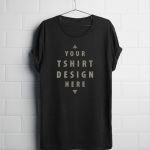 T Shirt Vorlage Photoshop Download Erstaunlich Free Realistic Hanging T Shirt Mockup Psd On Behance