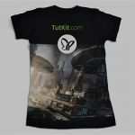 T Shirt Vorlage Photoshop Download Genial Shop Mockup Vorlage Für Ein T Shirt In Schwarz Für