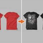 T Shirt Vorlage Photoshop Download Süß Shop Men S T Shirt Flat Templates Pack