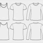 T Shirt Vorlage Vektor Erstaunlich Unterhemd T Shirt Und Langarm T Shirt Vorlage