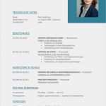 Tabellarischer Lebenslauf Kostenlose Vorlage Elegant Tabellarischer Lebenslauf Vorlage Kostenlose Muster Zum