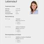 Tabellarischer Lebenslauf Vorlage Kostenlos Download Schön Tabellarischer Lebenslauf Vorlage Kostenlos Download