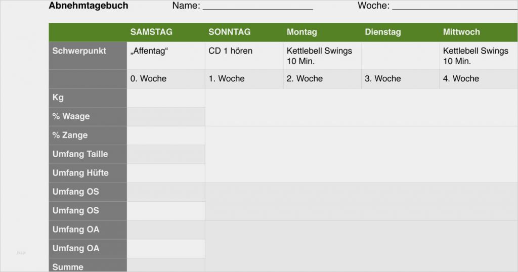 Tagebuch Abnehmen Vorlage Cool Abnehmtagebuch Ahg › Hypnoplayer