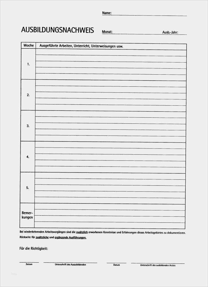 Tagesbericht Praktikum Vorlage Word Schön Berichtsheft Zur Medizinischen Fachangestellten