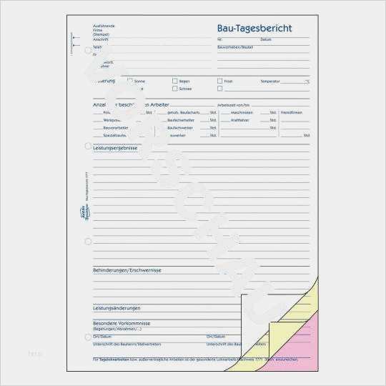 Tagesbericht Vorlage Word Beste Bau Tagesbericht 1777