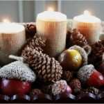 Tannenzapfen Basteln Vorlagen Einzigartig Eine Ausgebesserte Kerze Als Dekoration Passend Zum Herbst