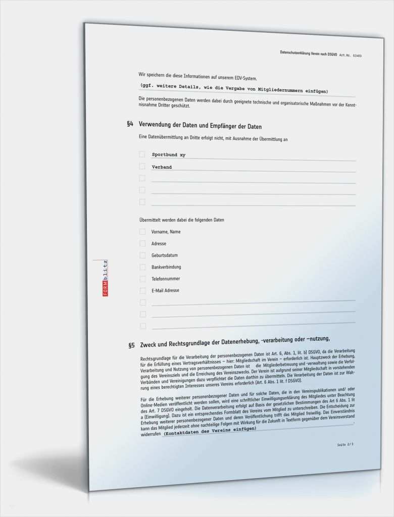 Tätigkeitsbericht Gemeinnütziger Verein Vorlage Erstaunlich Datenschutzerklärung Verein Muster Zum Download