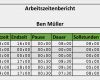 Tätigkeitsnachweis Vorlage Excel Großartig Zeiterfassung Mit Excel – 8 Kostenlose Stundenzettel