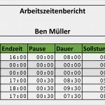 Tätigkeitsnachweis Vorlage Excel Großartig Zeiterfassung Mit Excel – 8 Kostenlose Stundenzettel