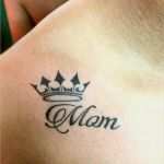 Tattoo Mama Vorlagen Cool Mom Tattoo with Crown Mom and Dad Tattoo