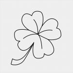 Tattoo Vorlage Drucken Einzigartig Kleeblatt Malvorlage Line Pinterest