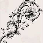 Tattoo Vorlage Drucken Wunderbar Blumenranken Tattoo 20 Schöne Vorlagen Für Diverse