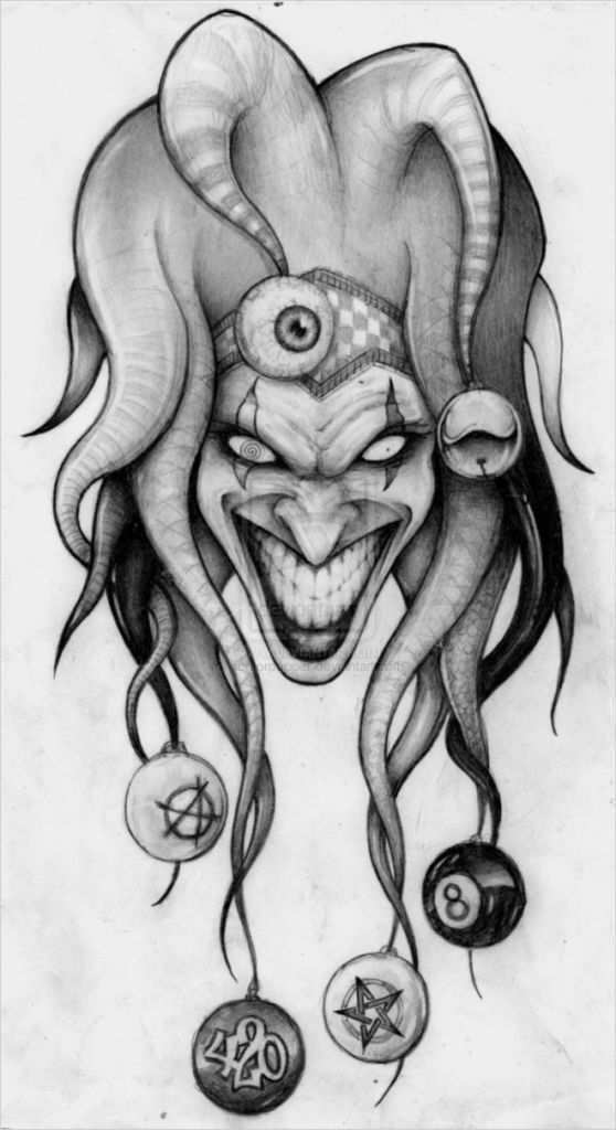Tattoos Joker Vorlagen Wunderbar Joker Tattoo &amp; Designs