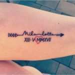 Tattoos Mit Kindernamen Vorlagen Luxus Tattoos Mit Namen Der Kinder Stolze Eltern Bis Unter