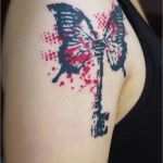 Tattoos Mit Kindernamen Vorlagen Süß Interessante Schmetterling Tattoo Mit Schlußel Für