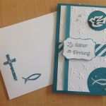 Taufe Karte Vorlage Wunderbar Karte Zur Firmung Stampin Up Und Viva Decor Prägeform