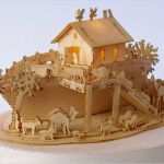Taufkerze Arche Noah Vorlage Inspiration Laubsägen Bastelvorlage Arche Noah Basteln Mit 37 Figuren