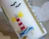 Taufkerze Basteln Vorlagen Wunderbar Diy Taufkerze Selber Machen Diy Baby Kind Und Meer
