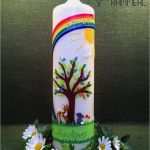 Taufkerze Lebensbaum Vorlage Elegant Taufkerzen Taufkerze "lebensbaum" Ein Designerstück