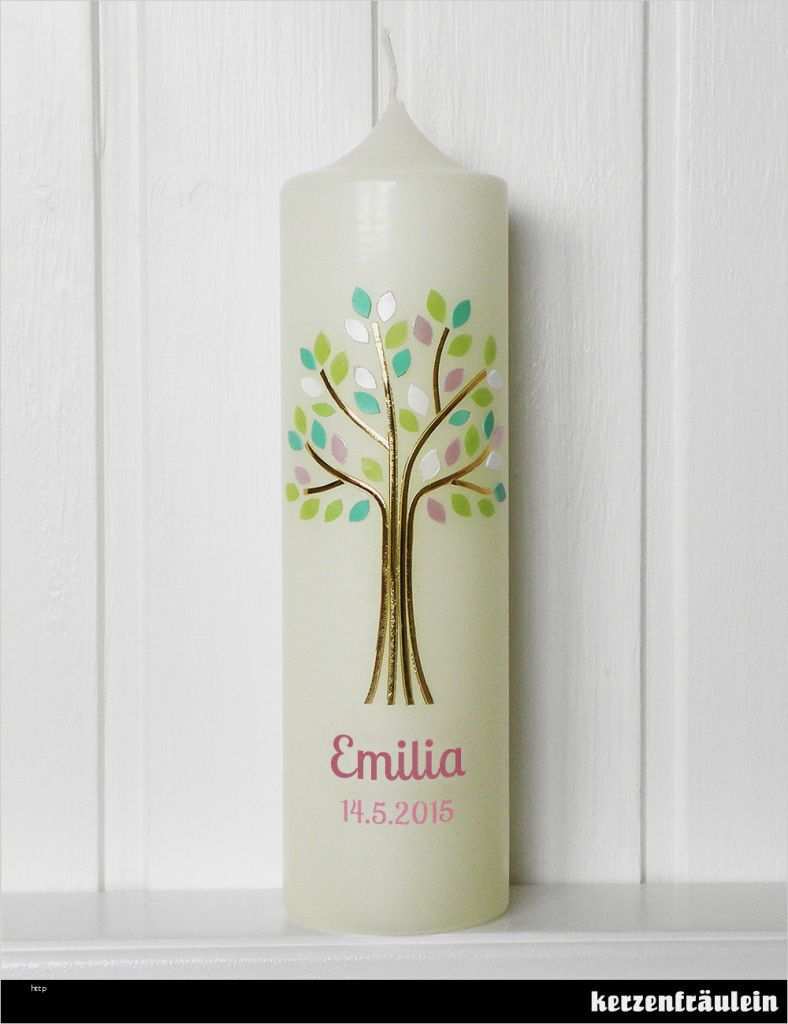 Taufkerze Lebensbaum Vorlage Genial Kerzenfräulein