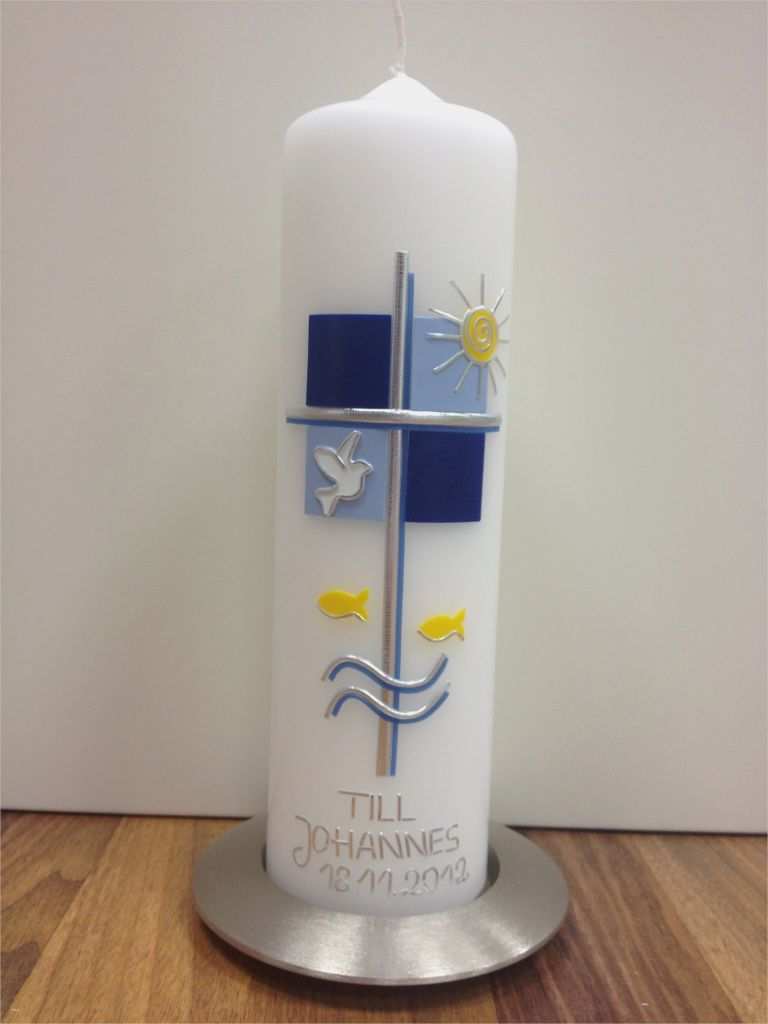 Taufkerze Selber Machen Vorlagen Bewundernswert Taufkerze Selber Gestalten