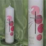 Taufkerze Selber Machen Vorlagen Genial Taufkerze Mädchen Inkl Beschriftung