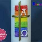 Taufkerze Selber Machen Vorlagen Inspiration Kerzenbastelset Osterkerze Nr 101 Zum Selber Machen