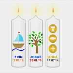 Taufkerzen Selber Machen Vorlagen Luxus Bastelanleitung Taufkerze Basteln