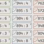 Tausenderfeld Vorlage Genial Lernstübchen Schriftliche Division Aufgabenfächer 1