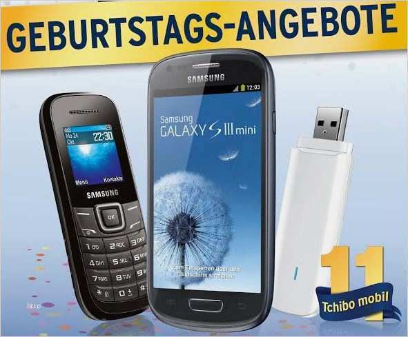 Tchibo Mobil Kündigen Vorlage Genial Tchibo Mobil Allnet Flat Zum Geburtstagspreis Von 11 Euro