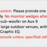 Technical Rider Vorlage Word Süß How to Make the Perfect Tech Rider for Your Band – Rahul