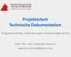 Technische Dokumentation Vorlage Word Beste Projektarbeit Technische Dokumentation Ppt Video Online
