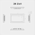 Technische Zeichnung Vorlage Genial Media Board 26 Zoll