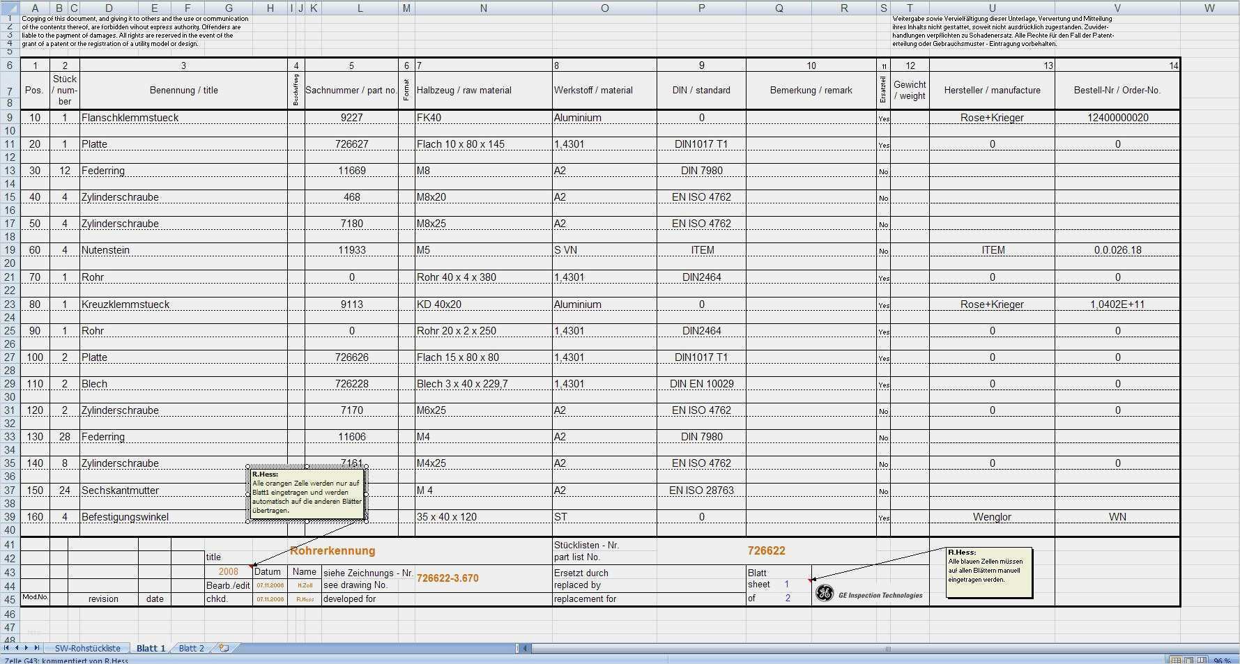 Technische Zeichnung Vorlage Süß Stückliste In Excel Vorlage Ds solidworks solidworks
