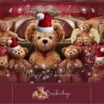 Teddybären Vorlagen Wunderbar Ebay Vorlage Teddybären Bärige Weihnachten Angelsdesignz