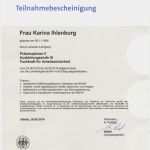 Teilnahmebescheinigung Zur Vorlage Bei Der Krankenkasse Erstaunlich Weiterbildungen Für Ihre Sicherheit Regalprüfung