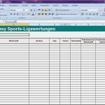 Teilnehmerliste Excel Vorlage Cool Ligawertung Fantasy Sports Png