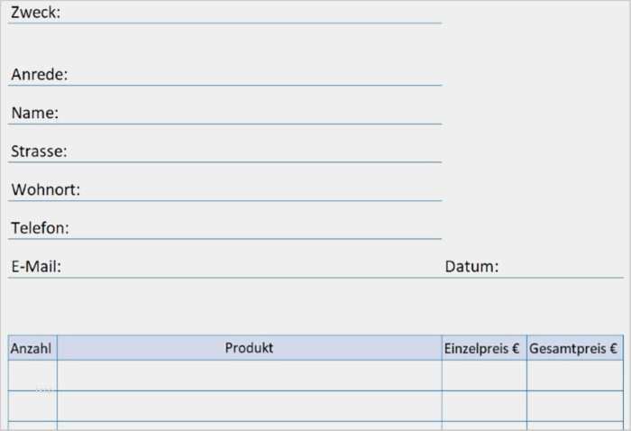 Teilnehmerliste Vorlage Gratis Großartig Bestellformular Vorlage Für Deine Bestellung