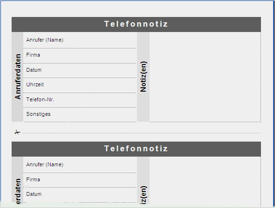 Telefonnotiz Vorlage A6 Luxus Prawi Ficewelt Produkte