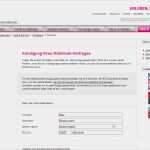 Telekom Deutschland Kündigung Vorlage Einzigartig Telekom Mobilfunkvertrag Kündigen Webformular Web App
