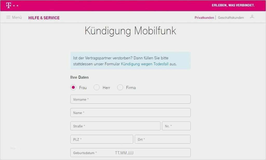 Telekom Mobilfunkvertrag Kündigen Vorlage Einzigartig 38 Wunderbar Telekom Vertrag Kündigen Vorlage Abbildung