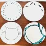 Teller Bemalen Vorlagen Erstaunlich Porzellan Teller Selbst Bemalen Diy Upcycling