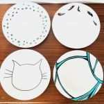 Teller Bemalen Vorlagen Erstaunlich Porzellan Teller Selbst Bemalen Diy Upcycling