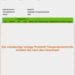 Temperaturkontrolle Vorlage Beste Vorschau Pdf Protokoll Temperaturkontrolle Pdf
