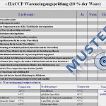 Temperaturlisten Vorlagen Großartig Haccp Checklisten Für Küchen Haccp Excel formular